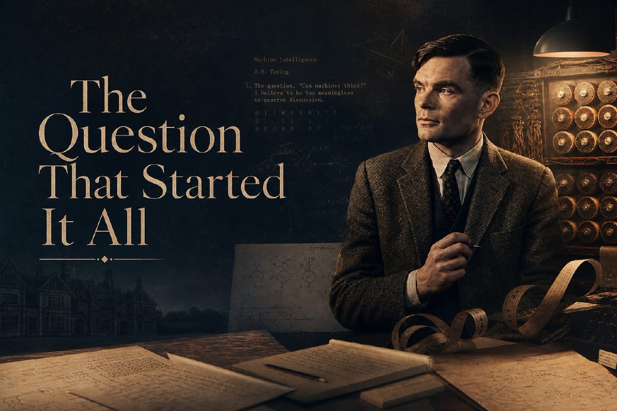 Can Machines Think? Alan Turing and the Question That Started AI
